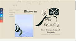 Desktop Screenshot of lifewisecounseling.com